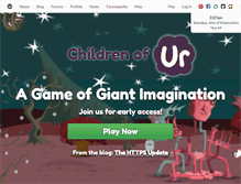 Tablet Screenshot of childrenofur.com